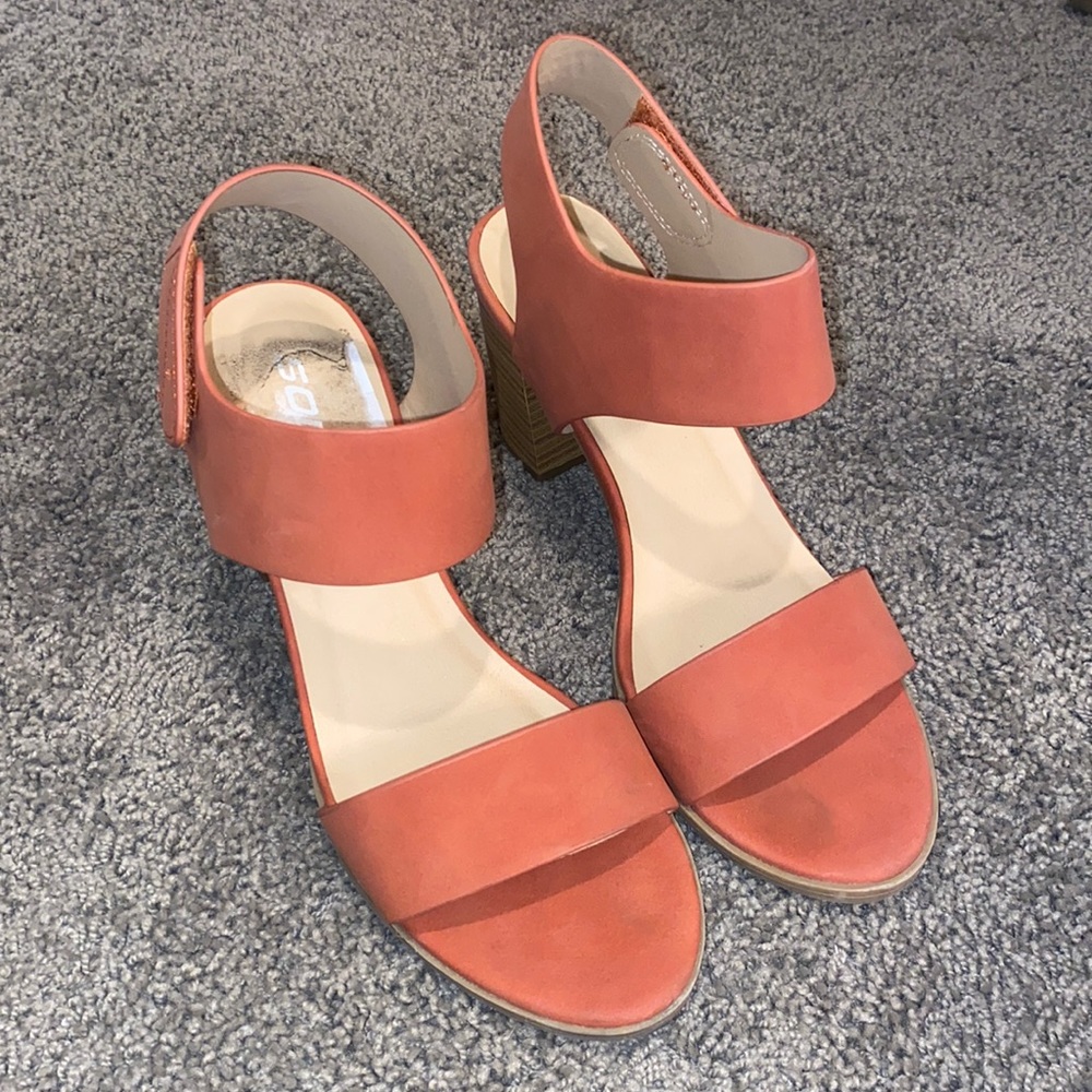 Burnt Orange Heels